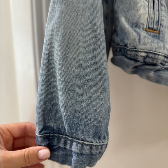 J Crew vintage distressed Jean jacket - Picture 11 of 13